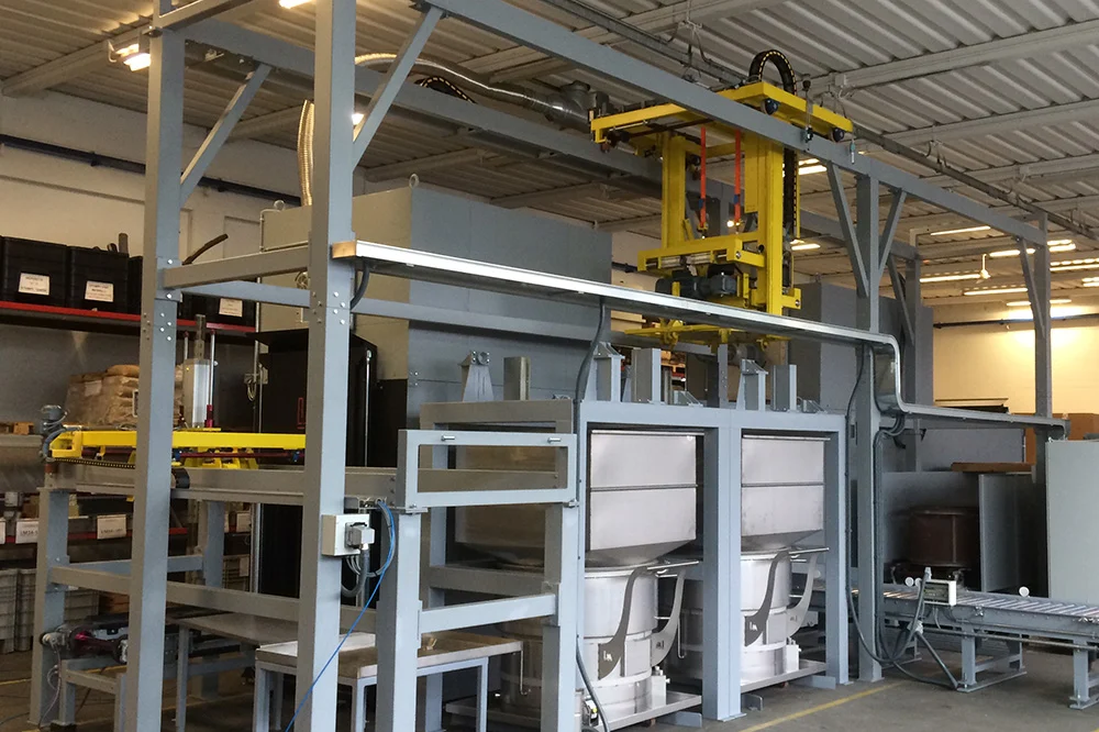 rack spin equipment rack spin application